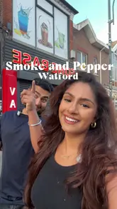 A promotional video for the opening of Smoke and Pepper in Watford, featuring the creators introducing the venue and showcasing a variety of dishes including burgers, wings, loaded fries, and dessert.