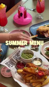 A fast-paced, energetic reel showcasing Penny Lane in Nottingham, highlighting their new seaside-inspired summer menu, creative cocktails, and retro arcade games. The video features a mix of food close-ups, drink presentations, and clips of people playing arcade games, creating a fun and inviting atmosphere.