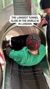 A first-person POV video showcasing the experience of riding the world's longest tunnel slide at the ArcelorMittal Orbit in London's Queen Elizabeth Olympic Park.