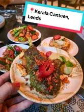 A promotional reel for Kerala Canteen in Leeds, highlighting their Indian tapas menu, unique interior decor, and various dishes including lamb chops, beef curry pie, and chai-spiced soft serve.
