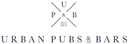 Urban pubs and bars logo