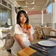 Lucy Gao, London Vegetarian influencer