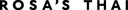 Rosa's Thai logo logo