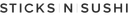 Sticks n Sushi logo logo